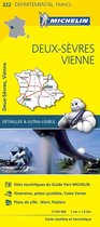 Deux - sevres / vienne 11322 carte ' local ' ( France ) michelin kaart