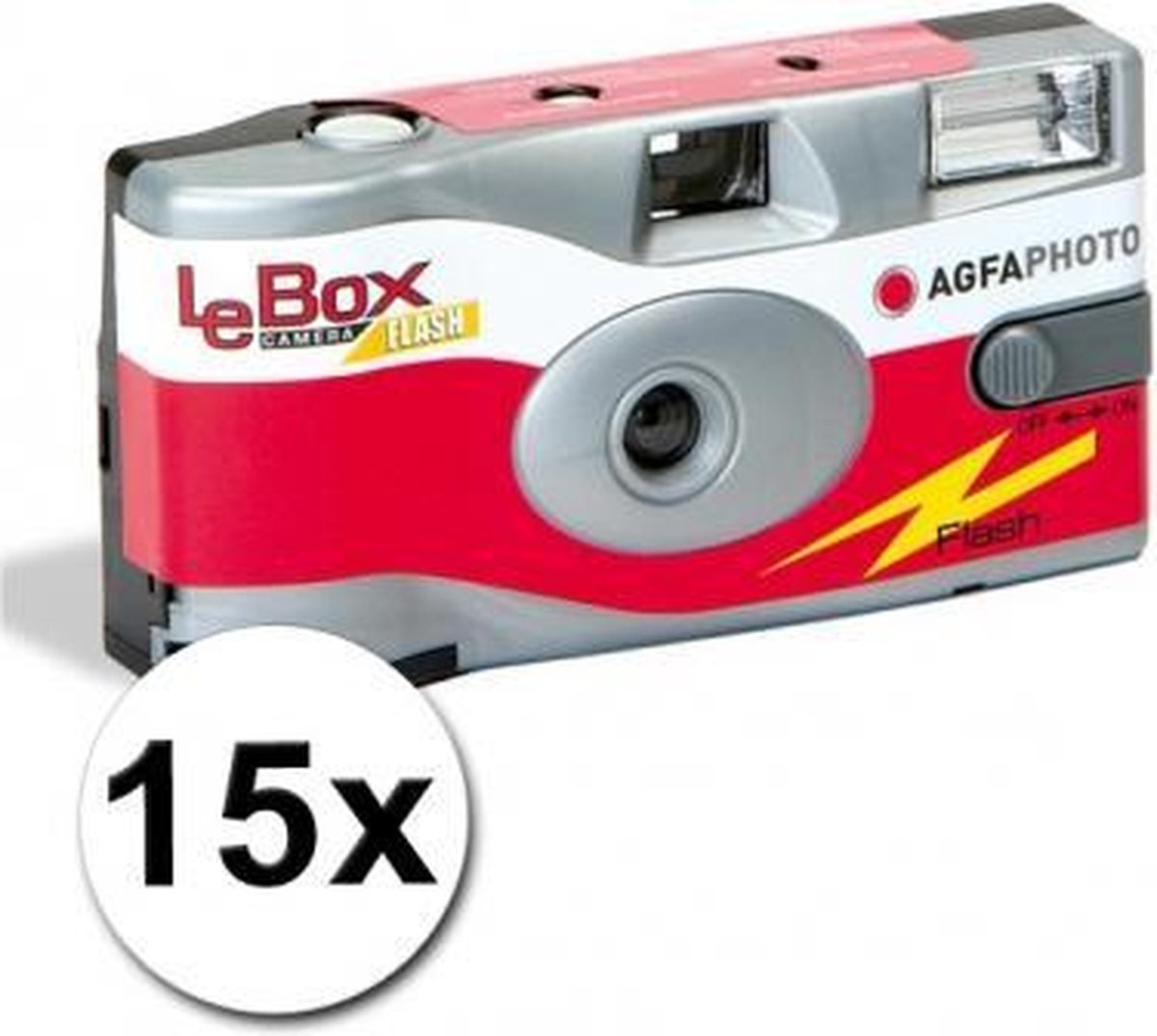 AgfaPhoto LeBox 400 27 flash - Multipack (15x) | bol.com