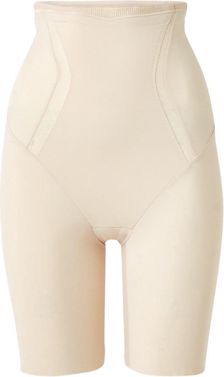 Maidenform Firm Foundations Hi-Waist Shaping Thigh Slimmer - Nude - maat XL