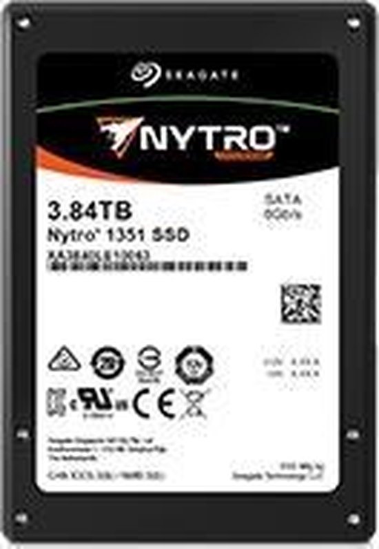 Seagate Nytro 1351 internal solid state drive 2.5'' 480 GB SATA III 3D TLC