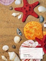 Sand Shells Starfish Composition Book