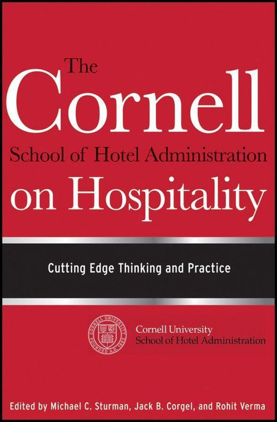 The Cornell School of Hotel Administration on Hospitality - cover