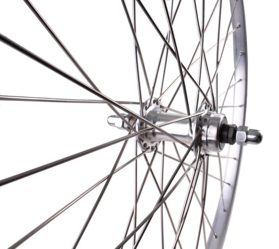 Roue arri re Vwp 26 pouces roue libre de frein sur jante 36g argent