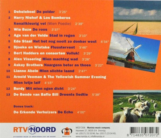 De Grootste Groninger Hits Van Rtv Noord-13tr-W/Ede Staal/Wia Buze/Burdy/Ao - various artists