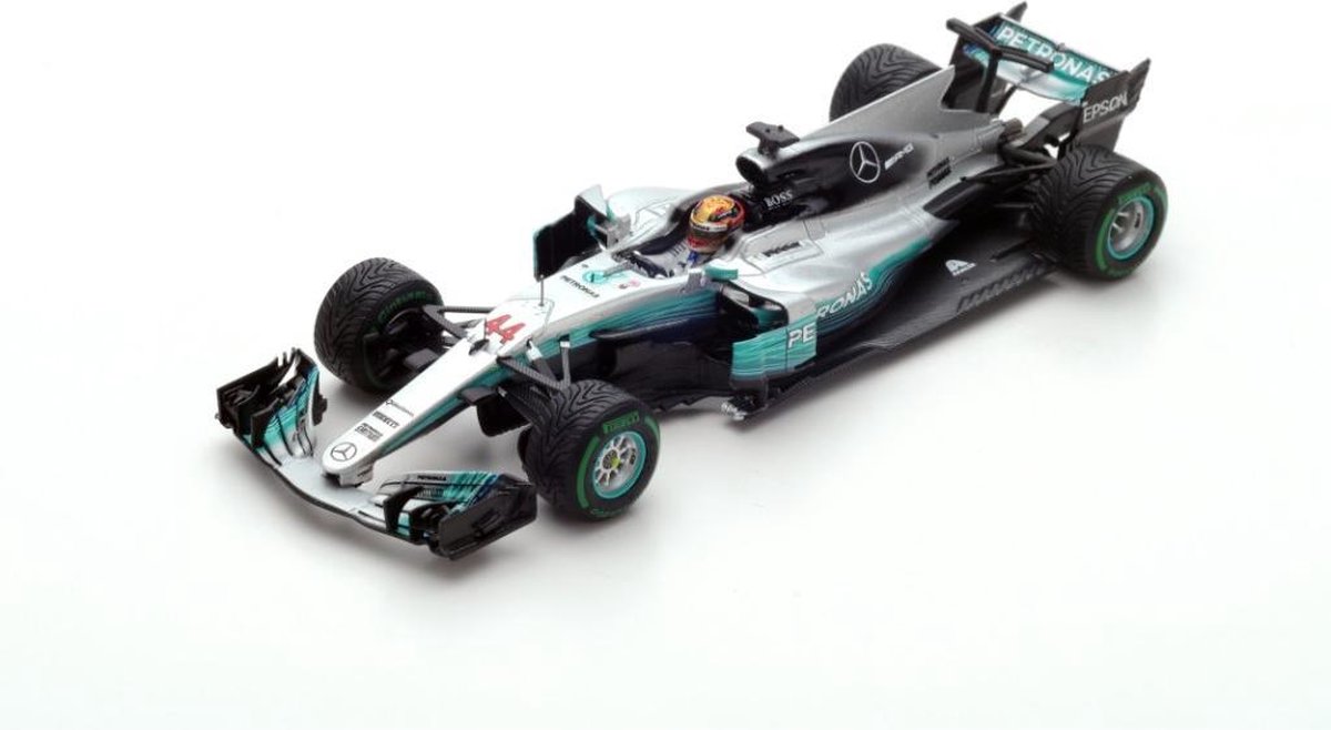 | Spark 143 Mercedes Benz AMG F1 W08 Winner GP Formule 1 speelgoedwagen Lewis Hamilton Mercedes 2019 1:43
