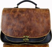 Alaabouch The Jet Set Leren Tas, Damestas, Schoudertas
