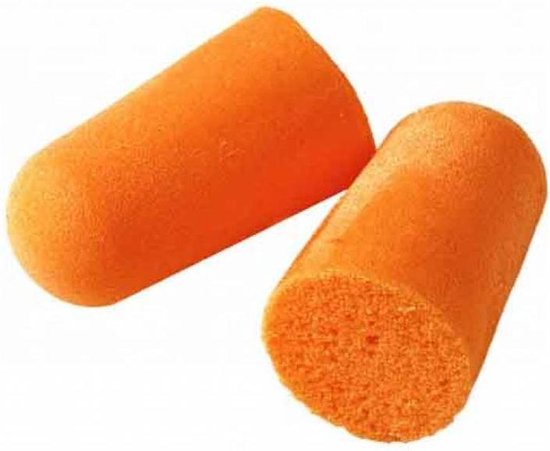 Oranje Foam Earplugs 10 Stuks 5 Setjes van 2 in Stevig Bewaarbakje – 2x1cm | Kneed Oordopjes voor Gehoorbescherming | Oor Plugs