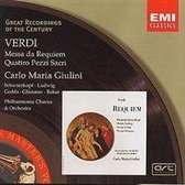 Verdi: Messa da Requiem, Quattro Pezzi Sacri etc / Giulini et al