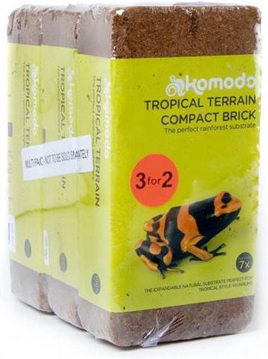 Foto: Komodo trop terrain compact steen 3 stuks