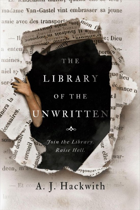 A Novel from Hell's Library 1 - The Library of the Unwritten - cover