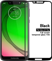 Motorola Moto G7 Play - Full-Cover Tempered Glass - Zwart