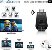 TV Stick 1080P Draadloos WiFi Display TV Dongle-ontvanger voor Airplay HDMI DLNA Miracast-smartphone | Zwart