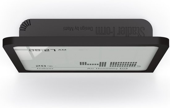 - Selina - Hygrometer - Luchtvochtigheidsmeter - Zwart