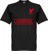 Liverpool Team T-Shirt - Zwart - Kinderen - 104