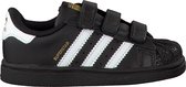 Adidas Jongens Lage sneakers Superstar Cf - Zwart - Maat 22