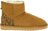 Alpacas dames enkelboot - Cognac - Maat 41