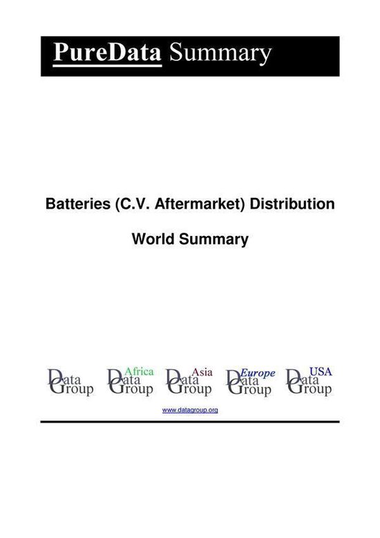 PureData World Summary 4133 - Batteries (C.V. Aftermarket) D ... - cover