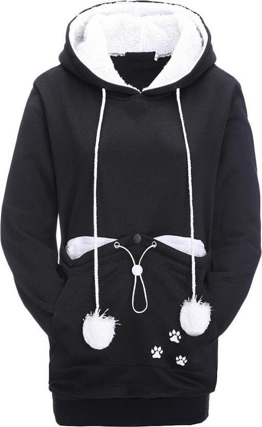 | Hoodie met buidel voor huisdier | Mewgaroo Knuffeltrui met buidel voor KatHond – Huis en Tuin Deals