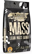 Warrior Mass Lean Mass Weight Gainer 5040 gram - Smaak Banaan - 61 gram eiwit en 1000+ kcal per serving