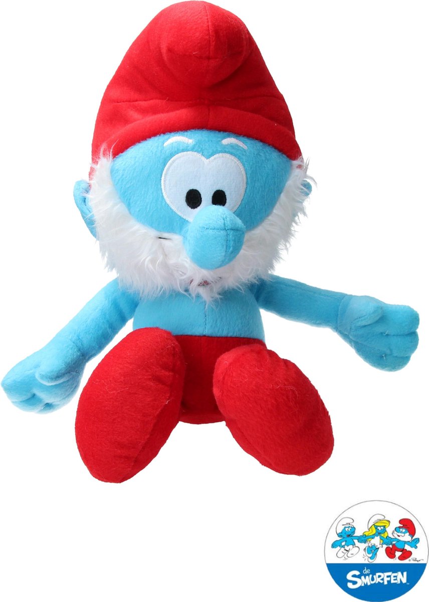 Smurfin - De Smurfen 2025 Pluche Knuffel 32 cm - The Smurf Plush Toy