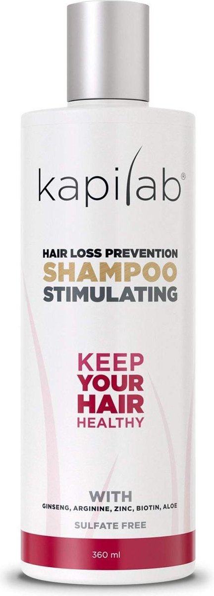 Kapilab Haar Stimulerende Shampoo 360 ml - Stimuleert de haargroei - Geeft meer volume - Sulfaat vrij