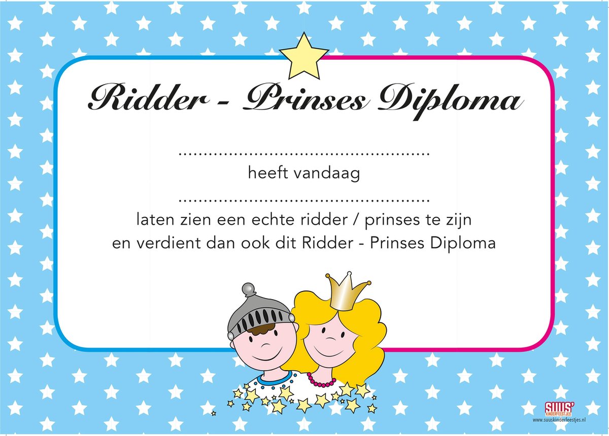 kussen breed Nieuwjaar Ridders en prinsessenspeurtocht voor een kinderfeestje (10 kinderen) |  bol.com
