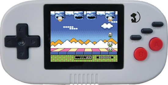 Wonky Toys - Mini Retro Spelcomputer - Handheld Game Computer - Kleurrijk Scherm - 150 Spellen - Wonky Monkey