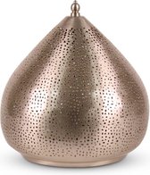 Tafellamp Druppel Filigros Mirati Nikkel Goud Ø 30 x 31cm