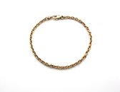 ROEMER roségouden armband met ankerschakel