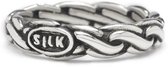 SILK Jewellery - Zilveren Ring - Breeze - 154.18.5 - Maat 18.5