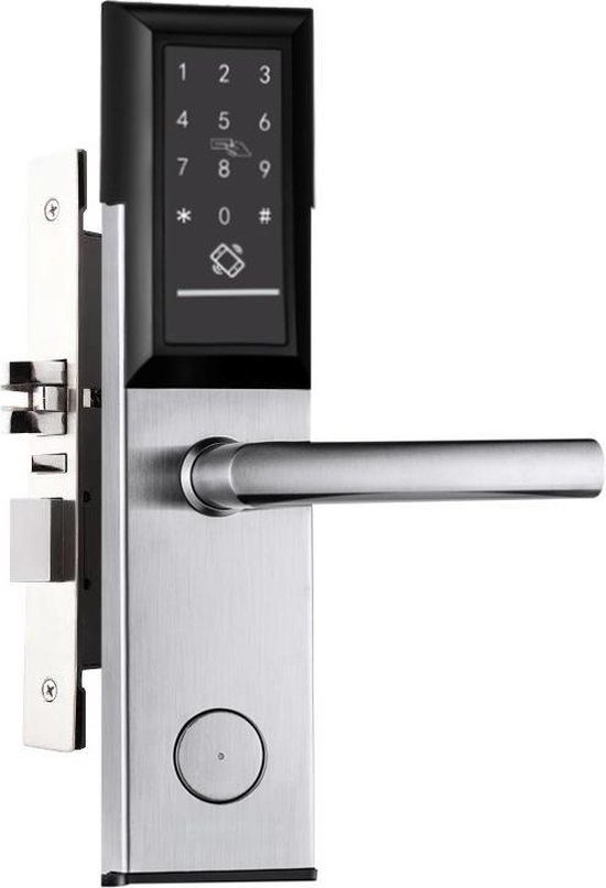 dans Stevenson grijnzend Elektrisch deurslot met cilinder - Geschikt voor binnendeur en buitendeur -  Via... | bol.com
