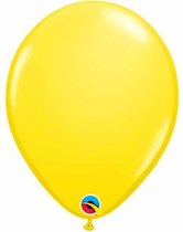 Gele ballon 13 cm