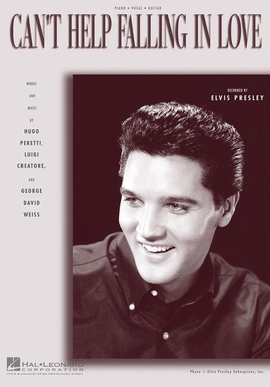 Can't Help Falling in Love (Sheet Music) (ebook), Elvis Presley