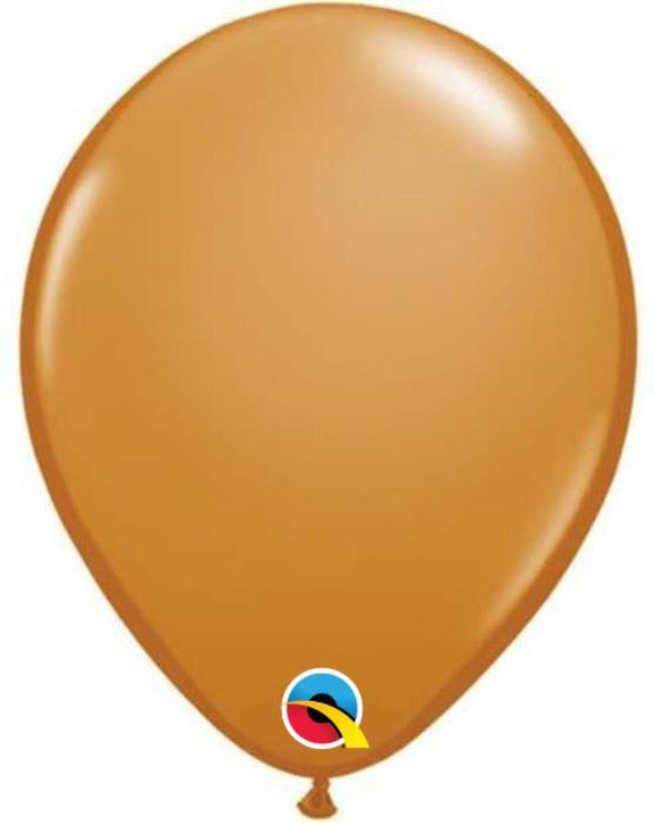 MINI KLEIIN Ballonnen Mocha brown 13 cm 100 stuks / Qualatex / PRO