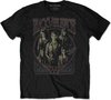 Black Veil Brides - Vintage Heren T-shirt - M - Zwart