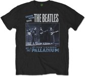 The Beatles - 1963 The Palladium Heren T-shirt - M - Zwart
