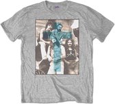 Black Sabbath Heren Tshirt -L- Blue Cross Grijs