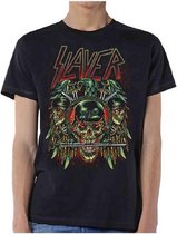 Slayer - Prey With Background heren unisex T-shirt zwart - XL