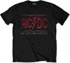AC/DC - Hell Ain't A Bad Place Heren T-shirt - S - Zwart