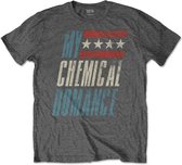 My Chemical Romance Heren Tshirt -L- Raceway Grijs