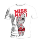 Miss May I Heren Tshirt -XL- Gore Girl Wit