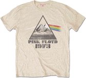 Pink Floyd Heren Tshirt -M- Pyramids Geel