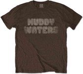 Muddy Waters - Electric Mud Vintage Heren T-shirt - XL - Bruin