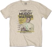 Muddy Waters Heren Tshirt -M- Peppermint Lounge Creme