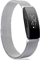 Milanees Bandje - Zilver - Voor Fitbit Inspire en Inspire HR