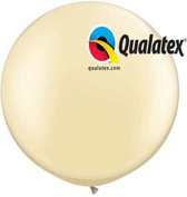 Qualatex Megaballon Pearl White 95 cm 2 stuks