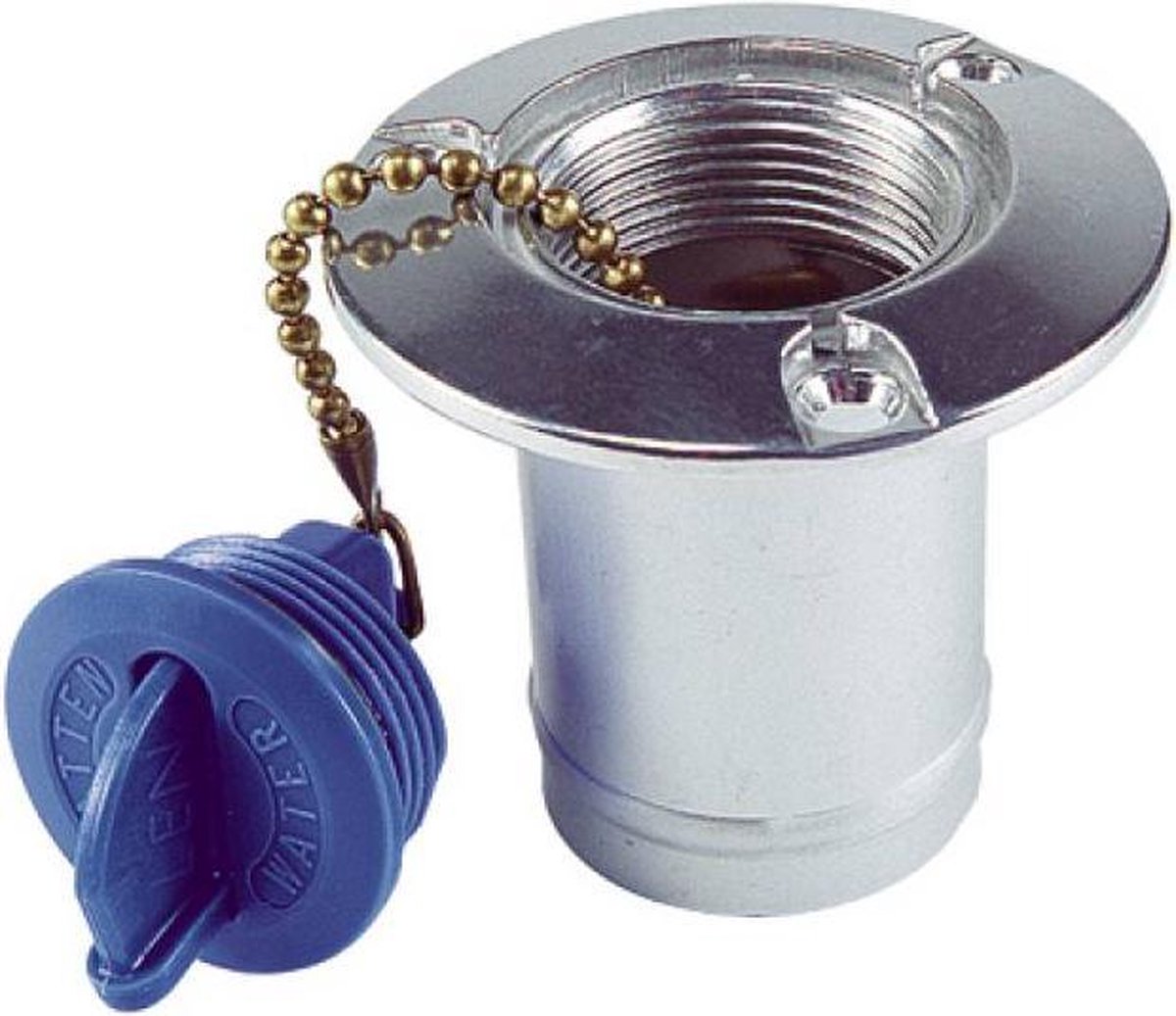 Talamex Dekvuldop aluminium Model: 38 mm /  Water /  Blauw