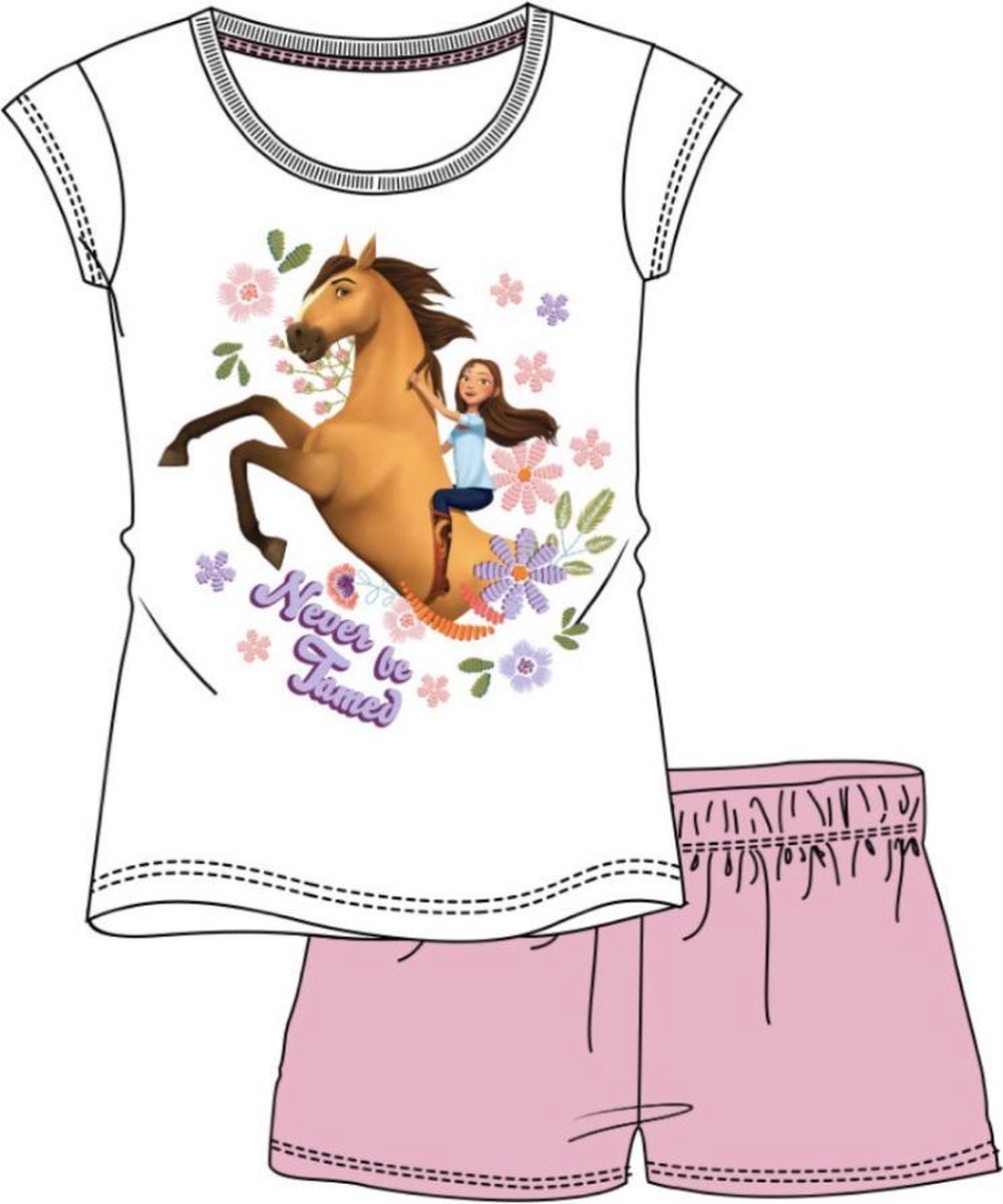 Spirit pyjama - korte mouw - maat 116 cm / 6 jaar