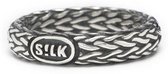 SILK Jewellery - Zilveren Ring - Roots - 242.17.5 - Maat 17.5