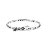 SILK Jewellery - Zilveren Armband - Dua - 248.21 - Maat 21